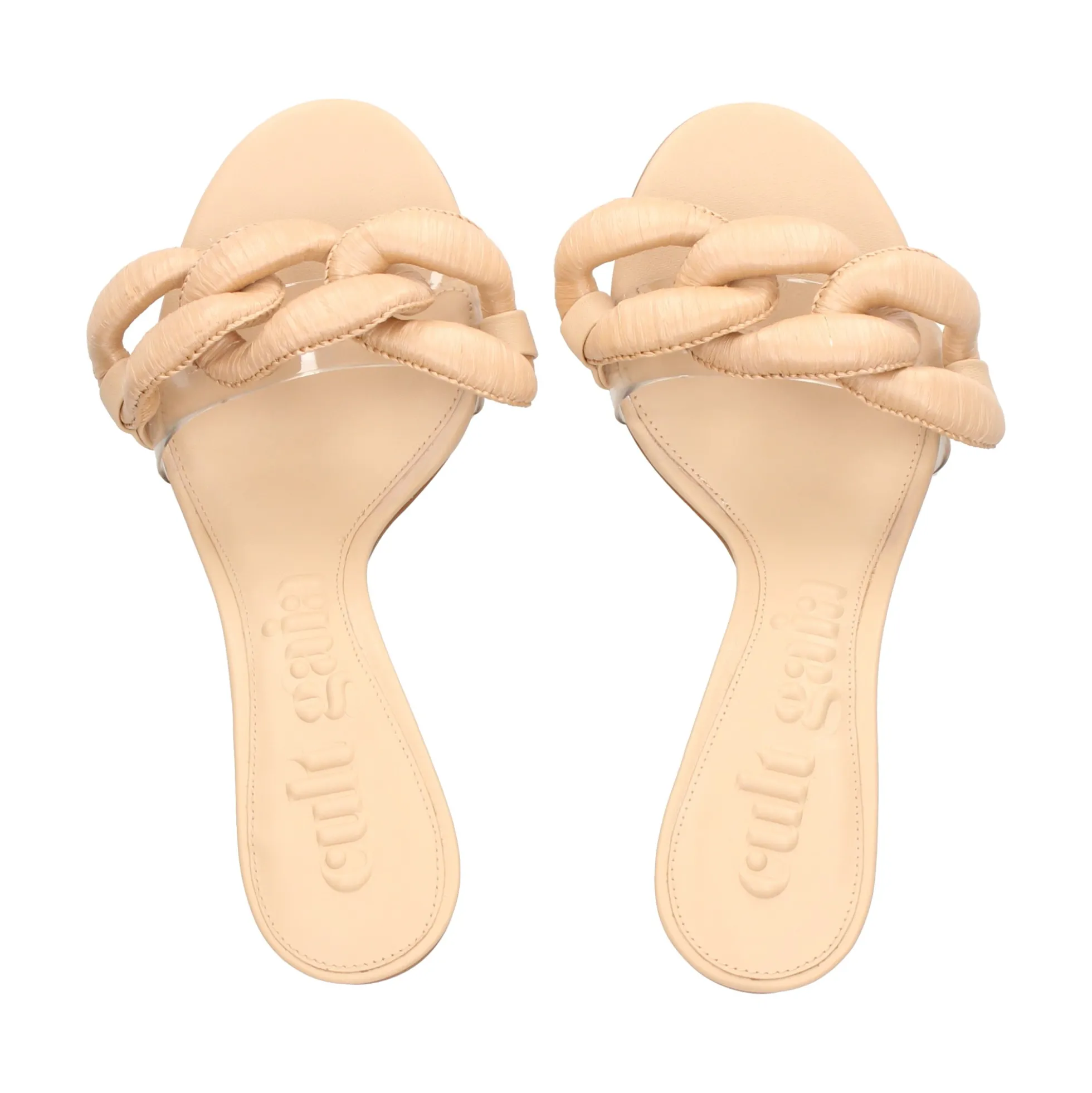 CULT GAIA Sandalias con tacón de Mujer SD1955RT1235 TOFFEE
