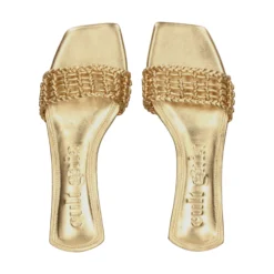 CULT GAIA Sandalias planas de Mujer SD1270NP1464 BRASS