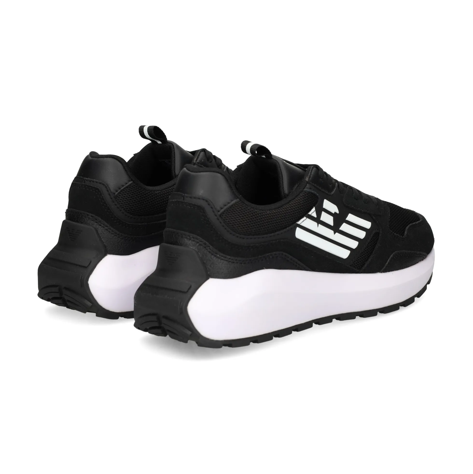 EA7 Zapatillas de Hombre 7X000657 MC001 -BLACK/WH