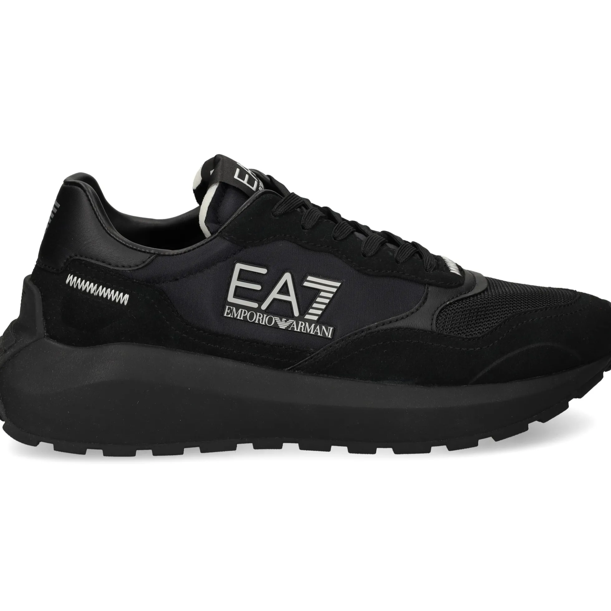 EA7 Zapatillas de Hombre 7X000341 MZ186 BLACK/SIL