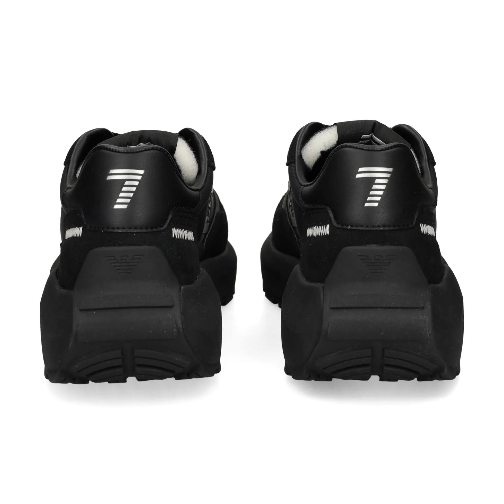 EA7 Zapatillas de Hombre 7X000341 MZ186 BLACK/SIL