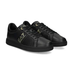 EA7 Zapatillas de Hombre 7X000332 MZ177 BLACK/GOL