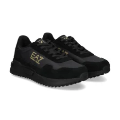 EA7 Zapatillas de Hombre 7X000380 MZ177 BLACK/GOL