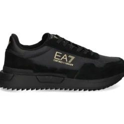 EA7 Zapatillas de Hombre 7X000380 MZ177 BLACK/GOL