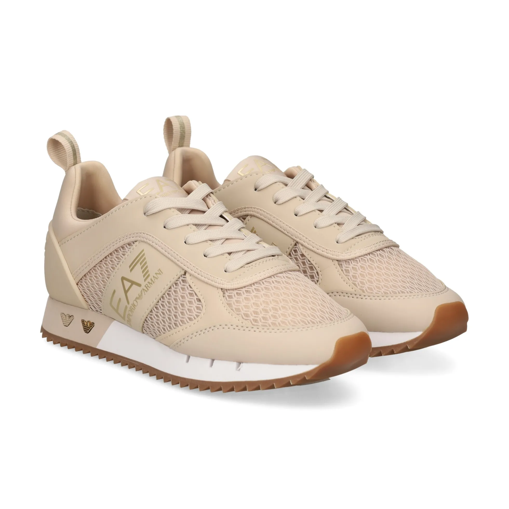 EA7 Zapatillas de Hombre 7X000334 MZ181 CEMENT/GO