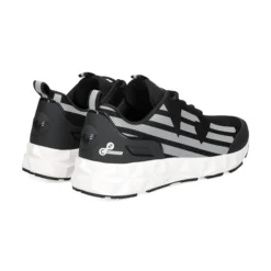 EA7 Zapatillas de Hombre X8X033 N629 BLACK+SILV