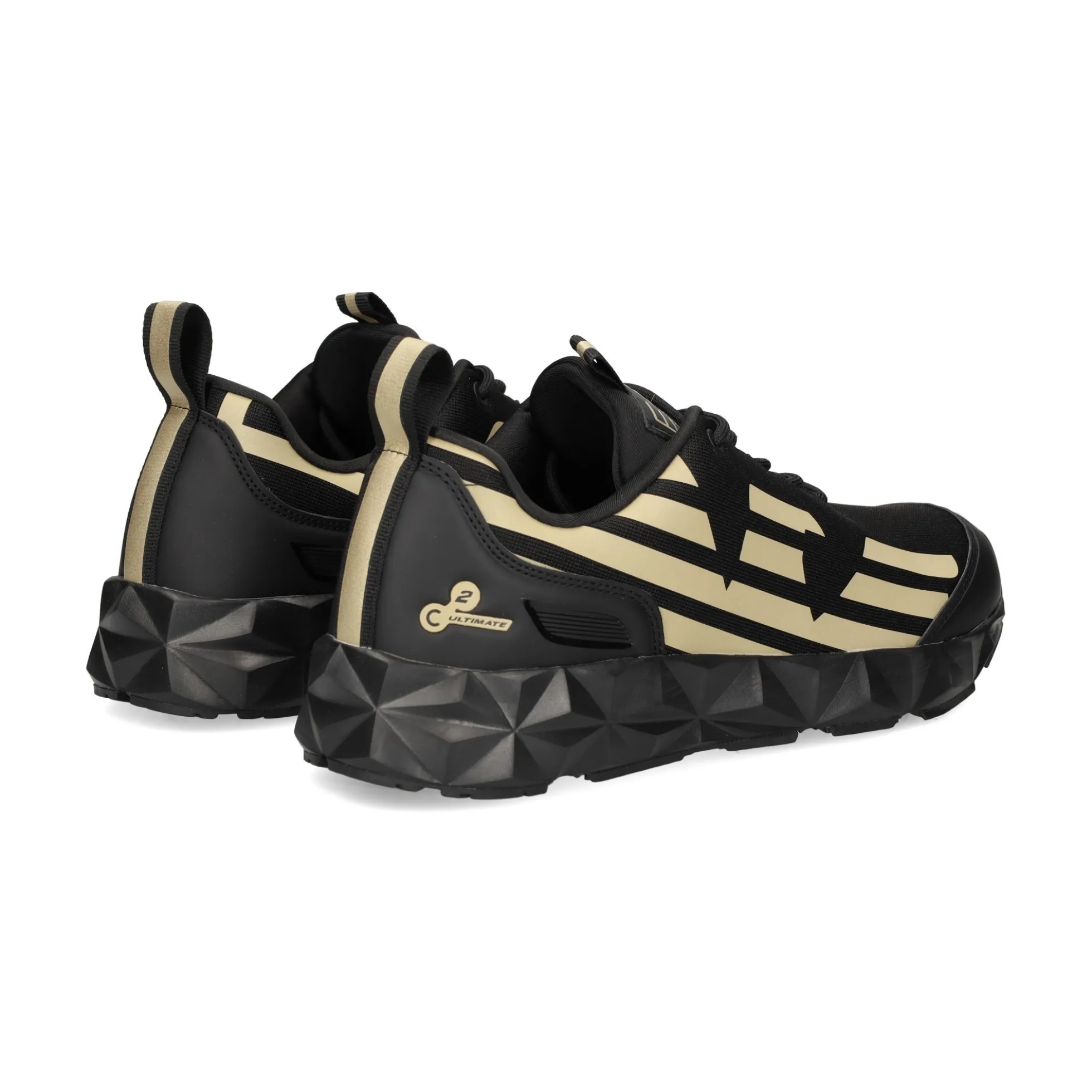EA7 Zapatillas de Hombre X8X217 R969 BLACK/GOLD
