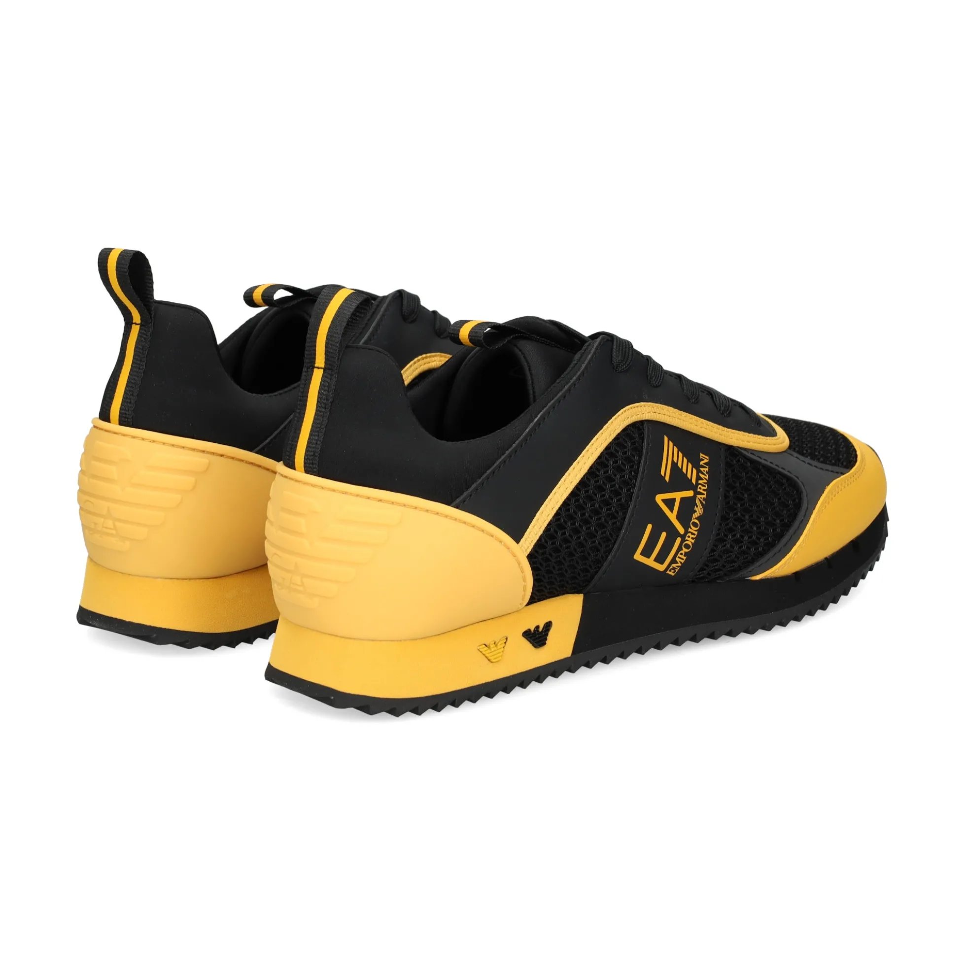 EA7 Zapatillas de Hombre X8X027 T854 BLACK+MANG