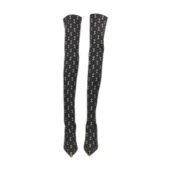 ELISABETTA FRANCHI Botas con tacón de Mujer SA33L36E2 110 NEGRO