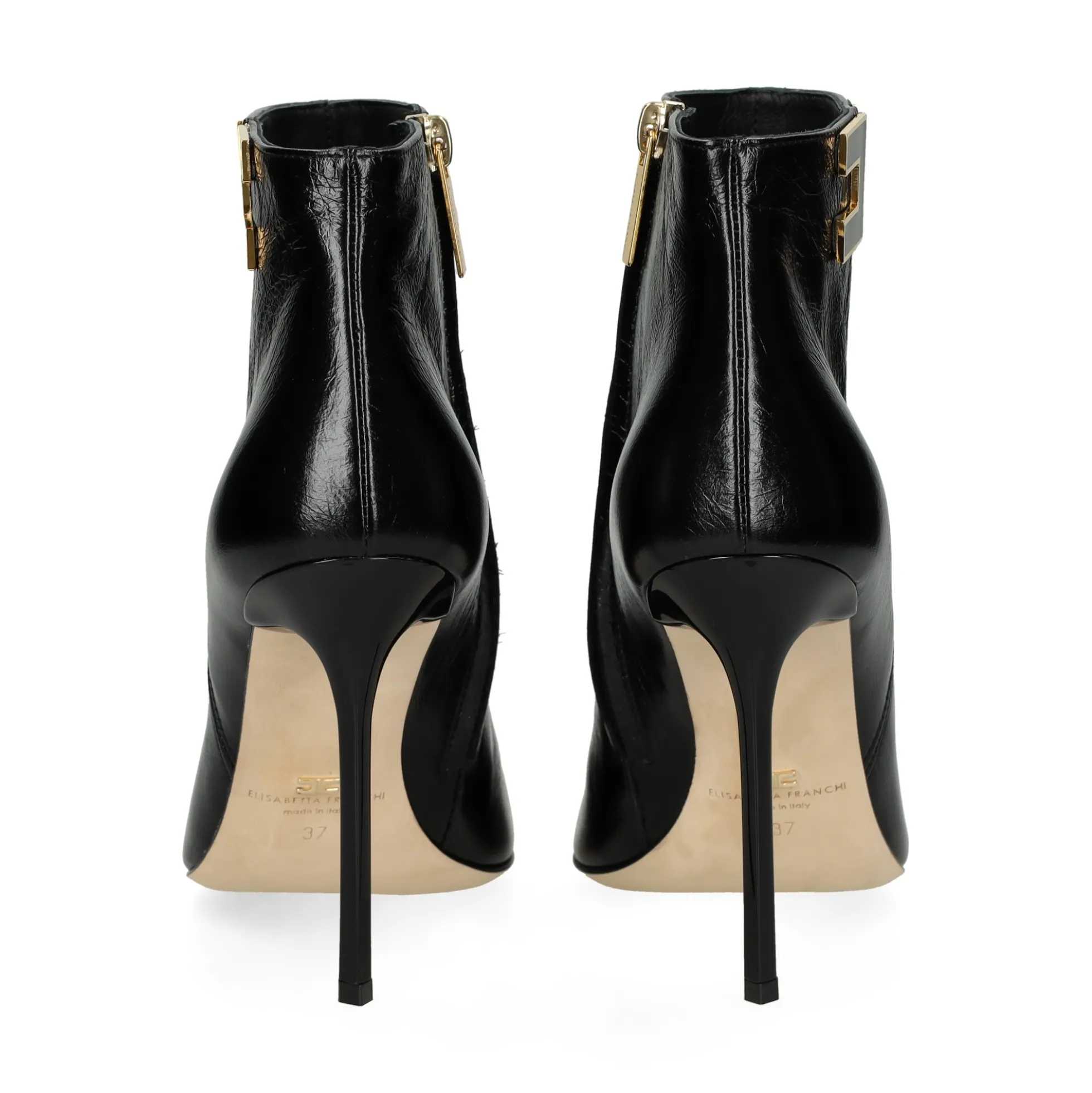 ELISABETTA FRANCHI Botines con tacón de Mujer SA91B57E2 110 NEGRO