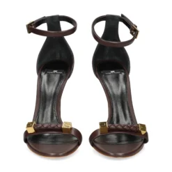 ELISABETTA FRANCHI Sandalias con tacón de Mujer SA12L61E2 644 CACAO