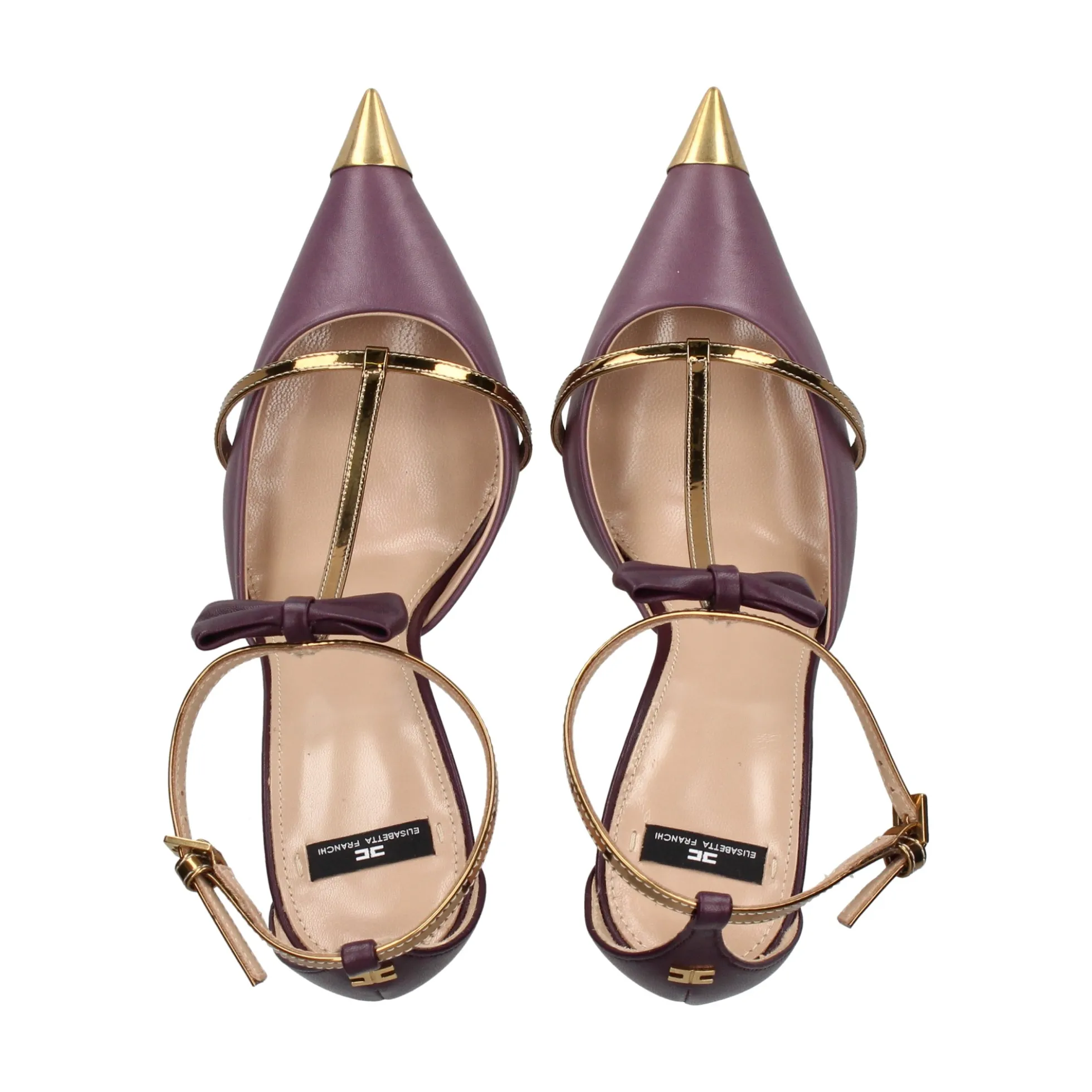 ELISABETTA FRANCHI Zapatos de tacón alto SA02L37E2 BR5 PRUGNA/CAND