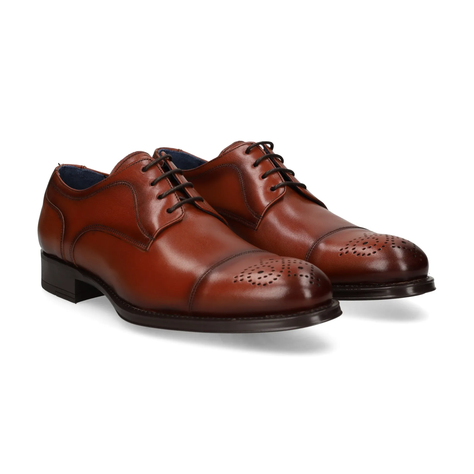 EMIREY Zapatos de vestir de Hombre E-504 NUEZ