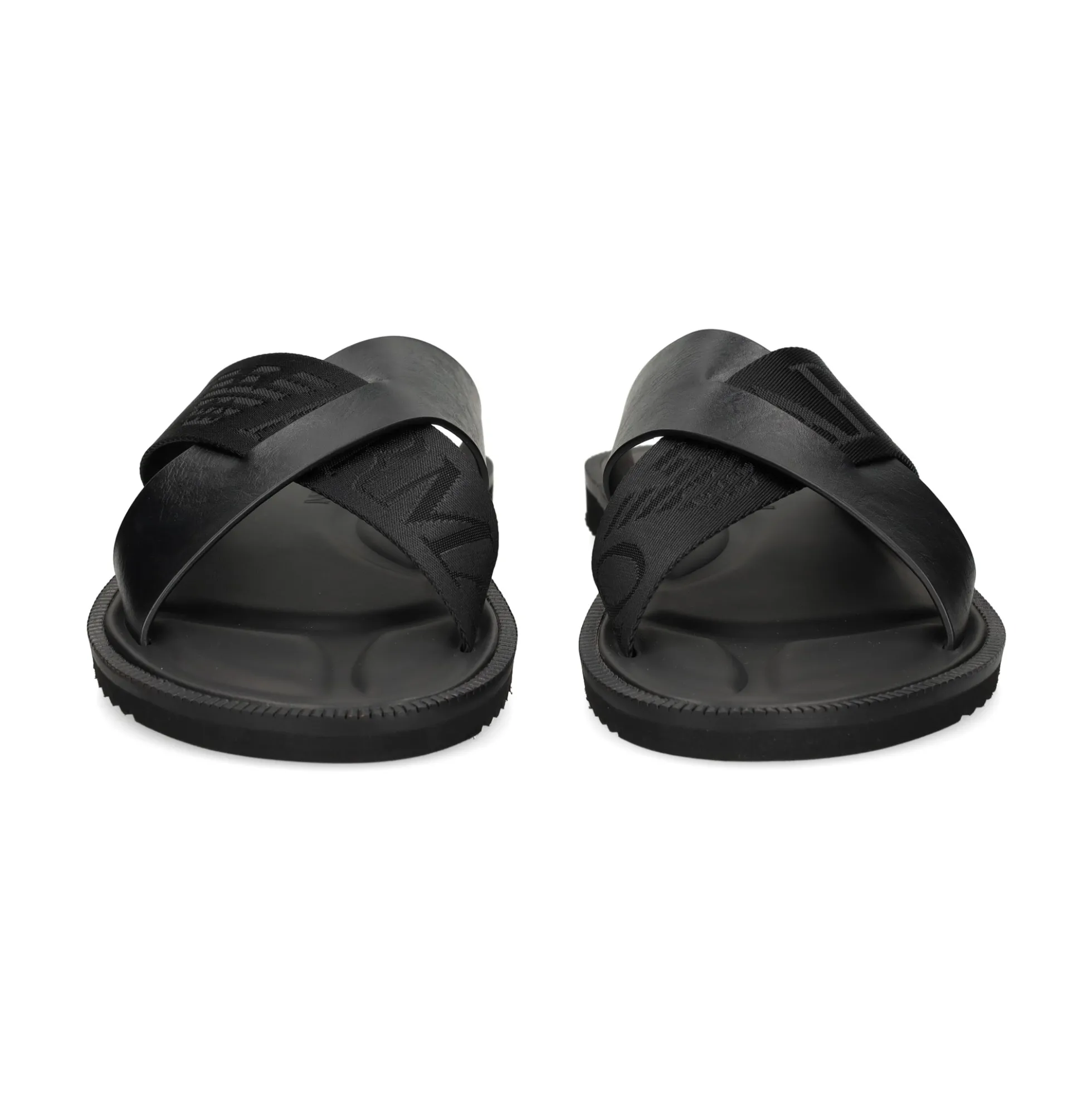 EMPORIO ARMANI Sandalias de Hombre X4P124 K001 BLACK/BLAC