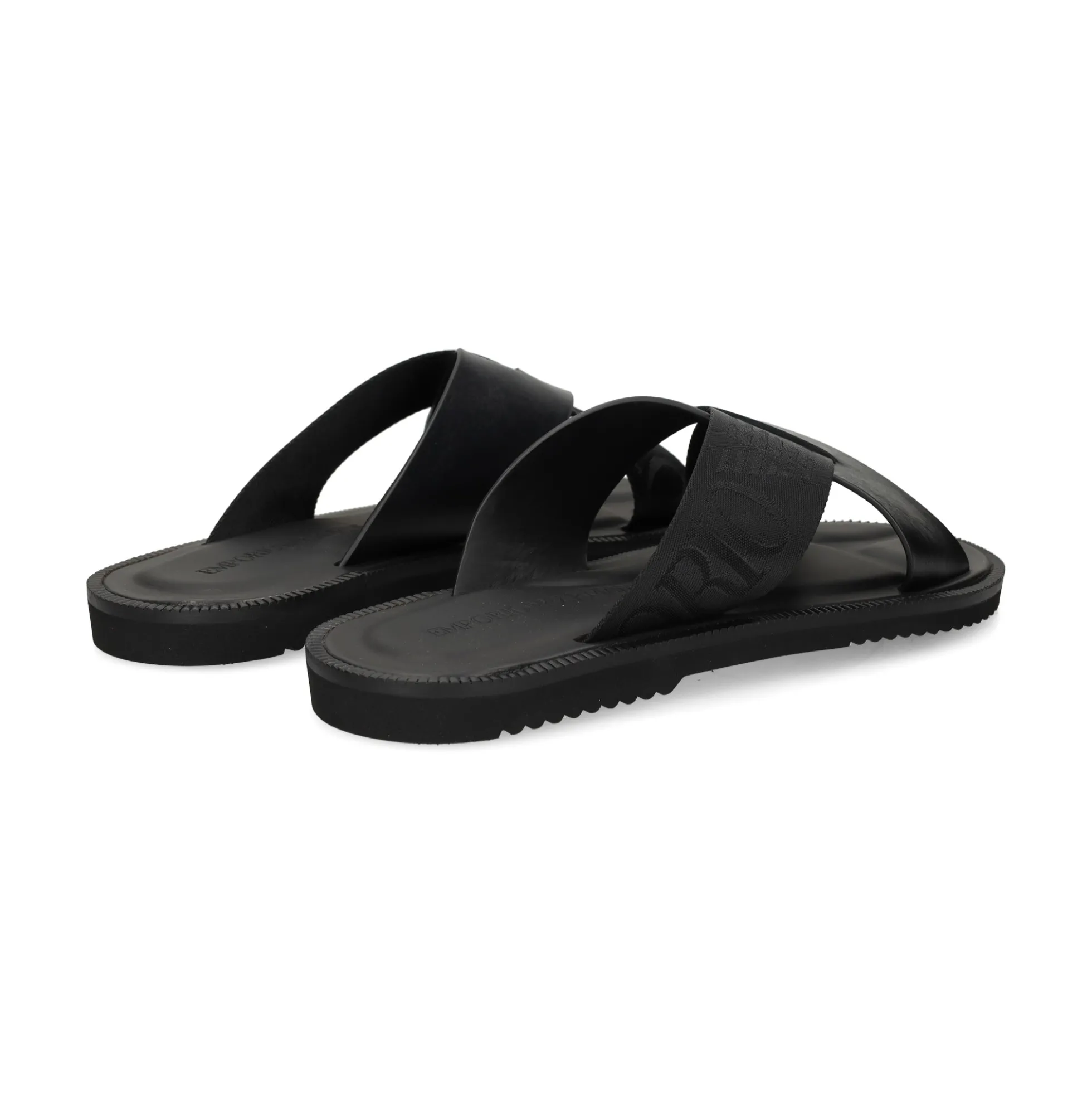 EMPORIO ARMANI Sandalias de Hombre X4P124 K001 BLACK/BLAC