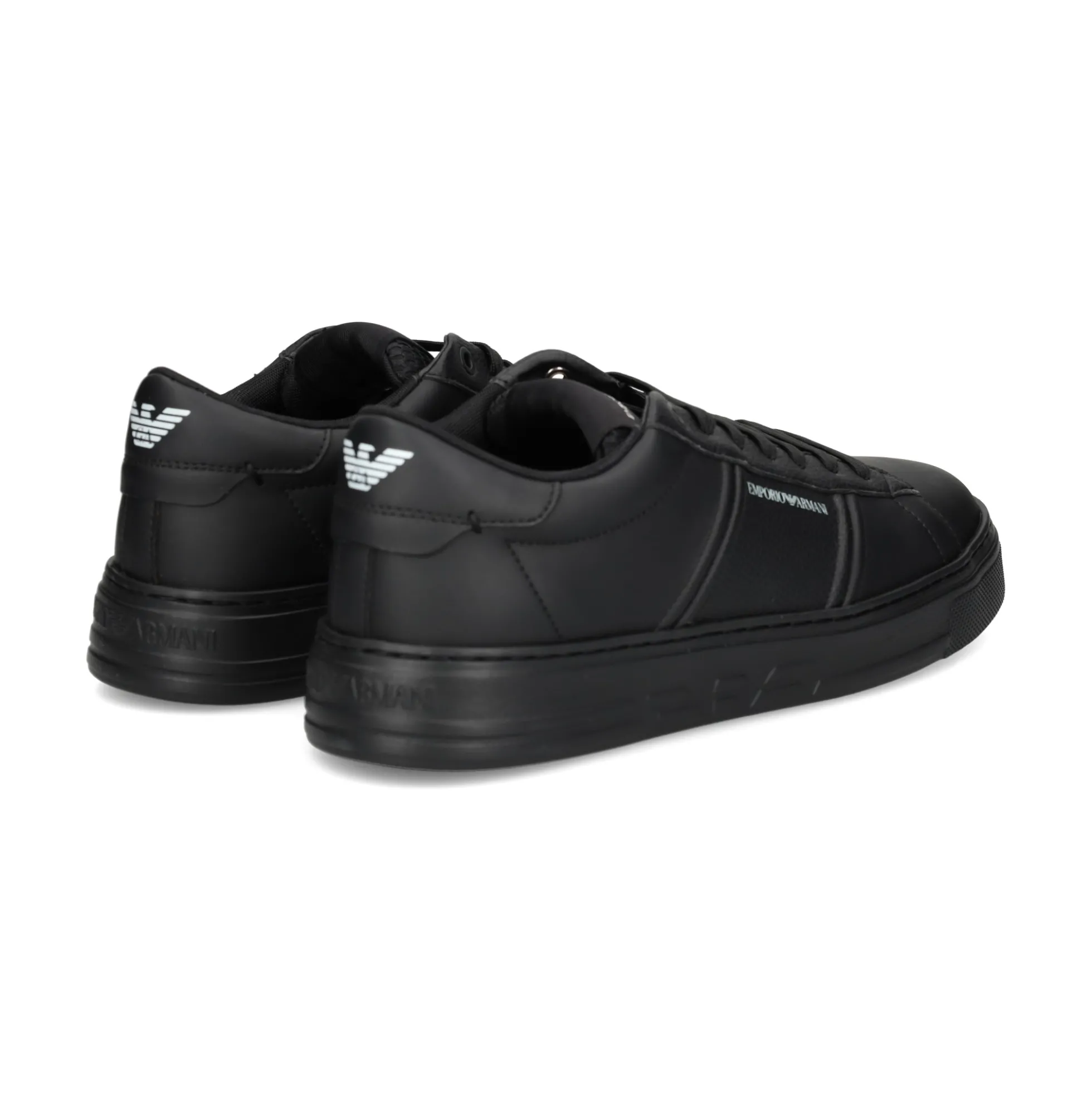 EMPORIO ARMANI Zapatillas de Hombre X4X570 K001 BLACK+BLAC
