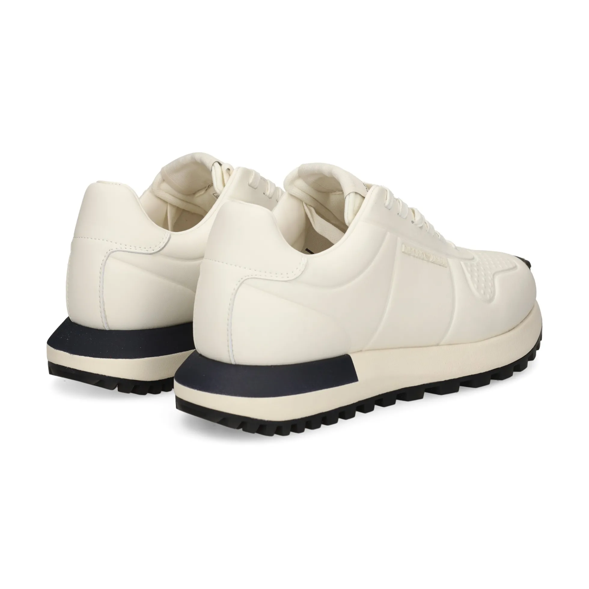 EMPORIO ARMANI Zapatillas de Hombre EM003740 M0107 OFF WHITE