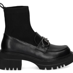 EXE Botines con tacón de Mujer B079-H227 NEGRO