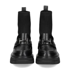 EXE Botines con tacón de Mujer B079-H227 NEGRO