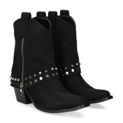 EXE Botines con tacón de Mujer 2153-2323 NEGRO