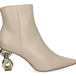 EXE Botines con tacón de Mujer SAMANTHA-810 HIELO
