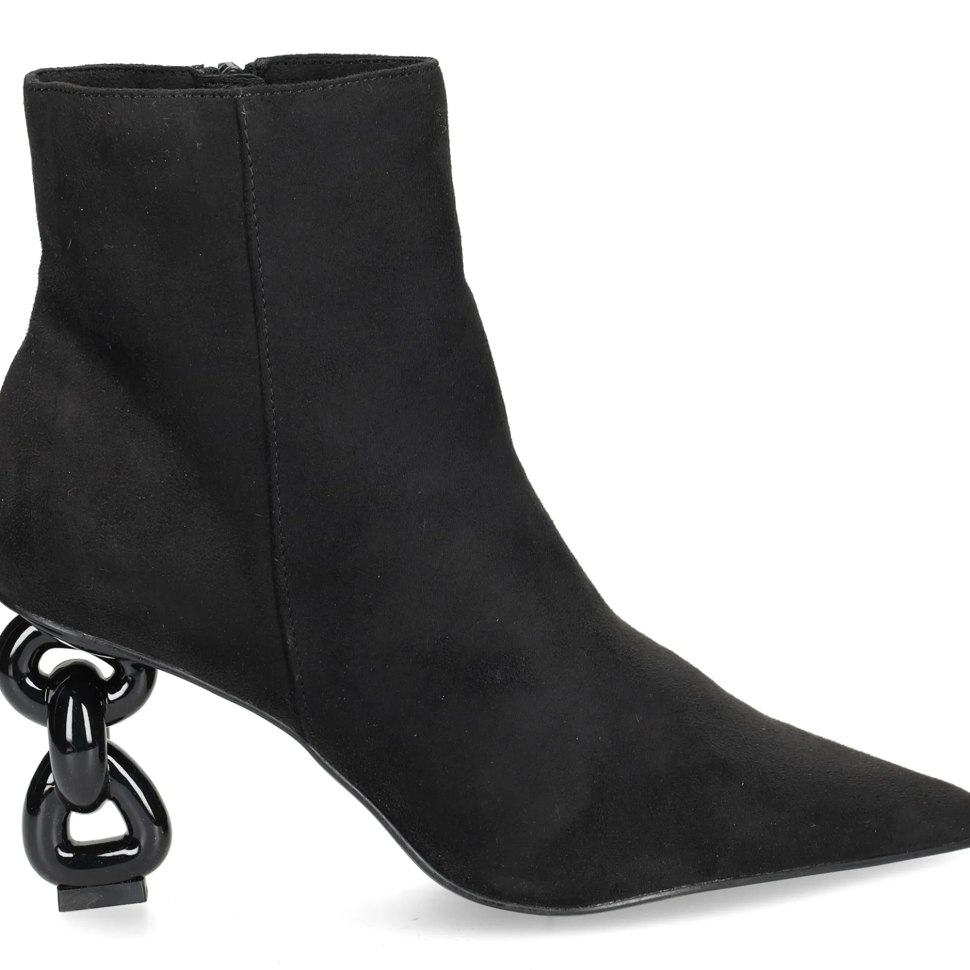 EXE Botines con tacón de Mujer SAMANTHA-810 NEGRO
