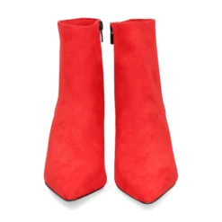 EXE Botines con tacón de Mujer SAMANTHA-810 ROJO
