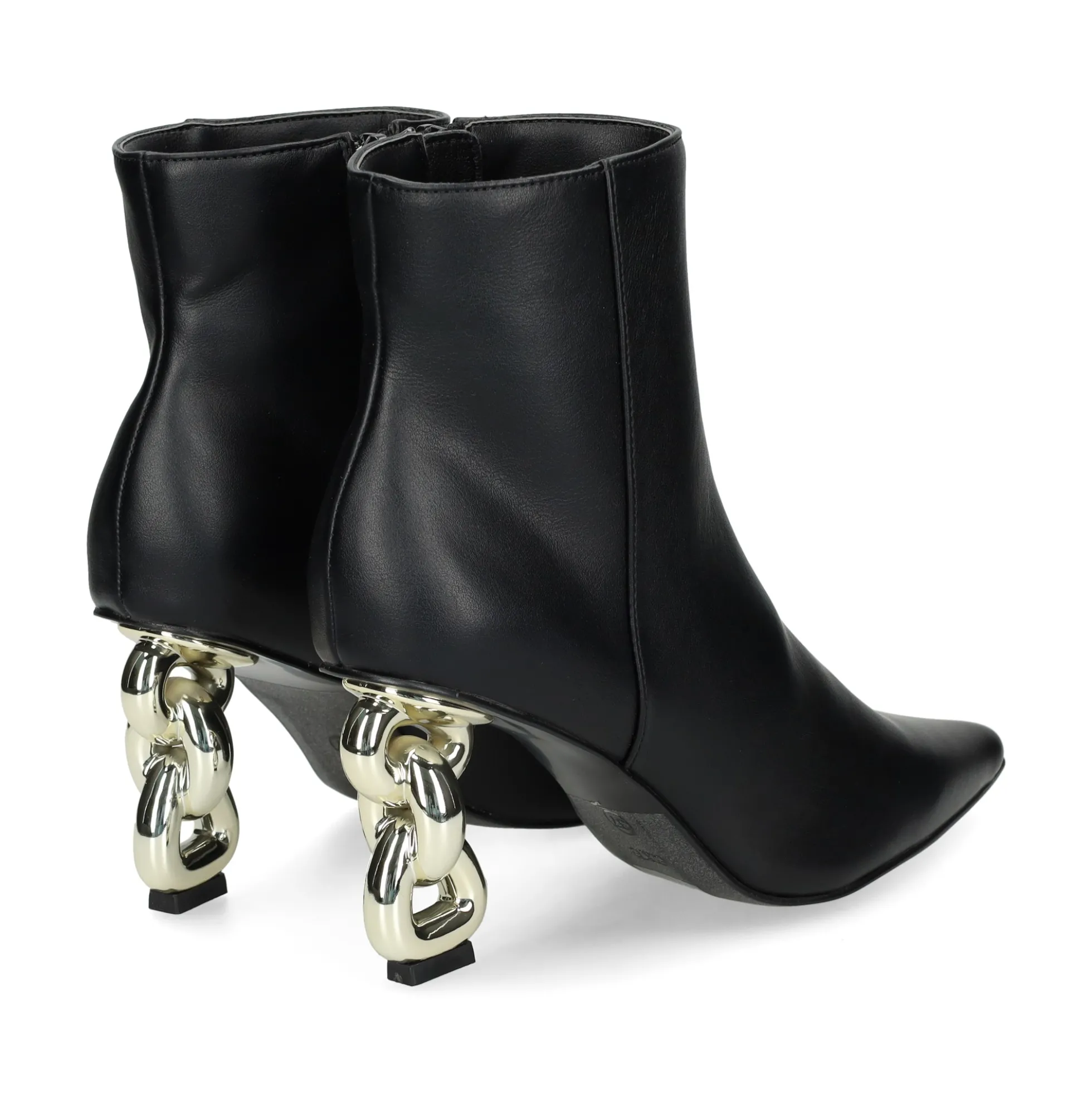 EXE Botines con tacón de Mujer SAMANTHA-810 NEGRO