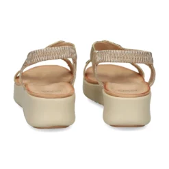 EXE Sandalias con plataforma de Mujer BZX23170-R3 ORO