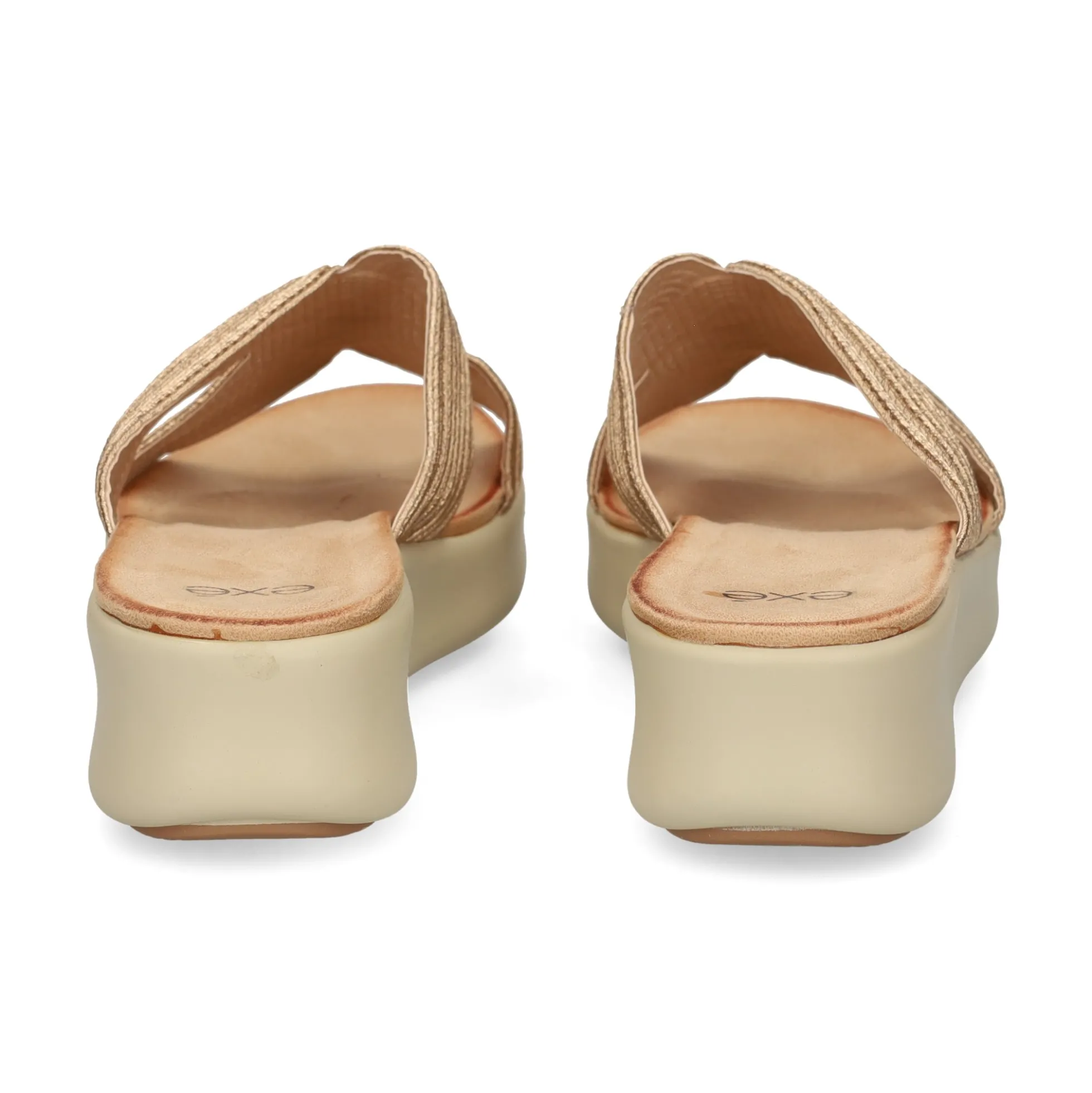 EXE Sandalias con plataforma de Mujer BZX23170-R7 PINK GOLD