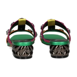 EXE Sandalias con tacón de Mujer KATY-414 MULTICOLOR