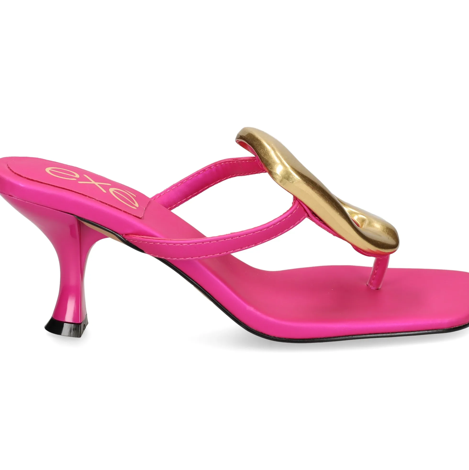 EXE Sandalias con tacón de Mujer SISSY-895 604 FUCSIA