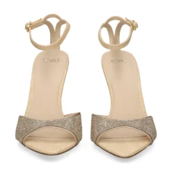EXE Sandalias con tacón de Mujer JOY-625 ORO