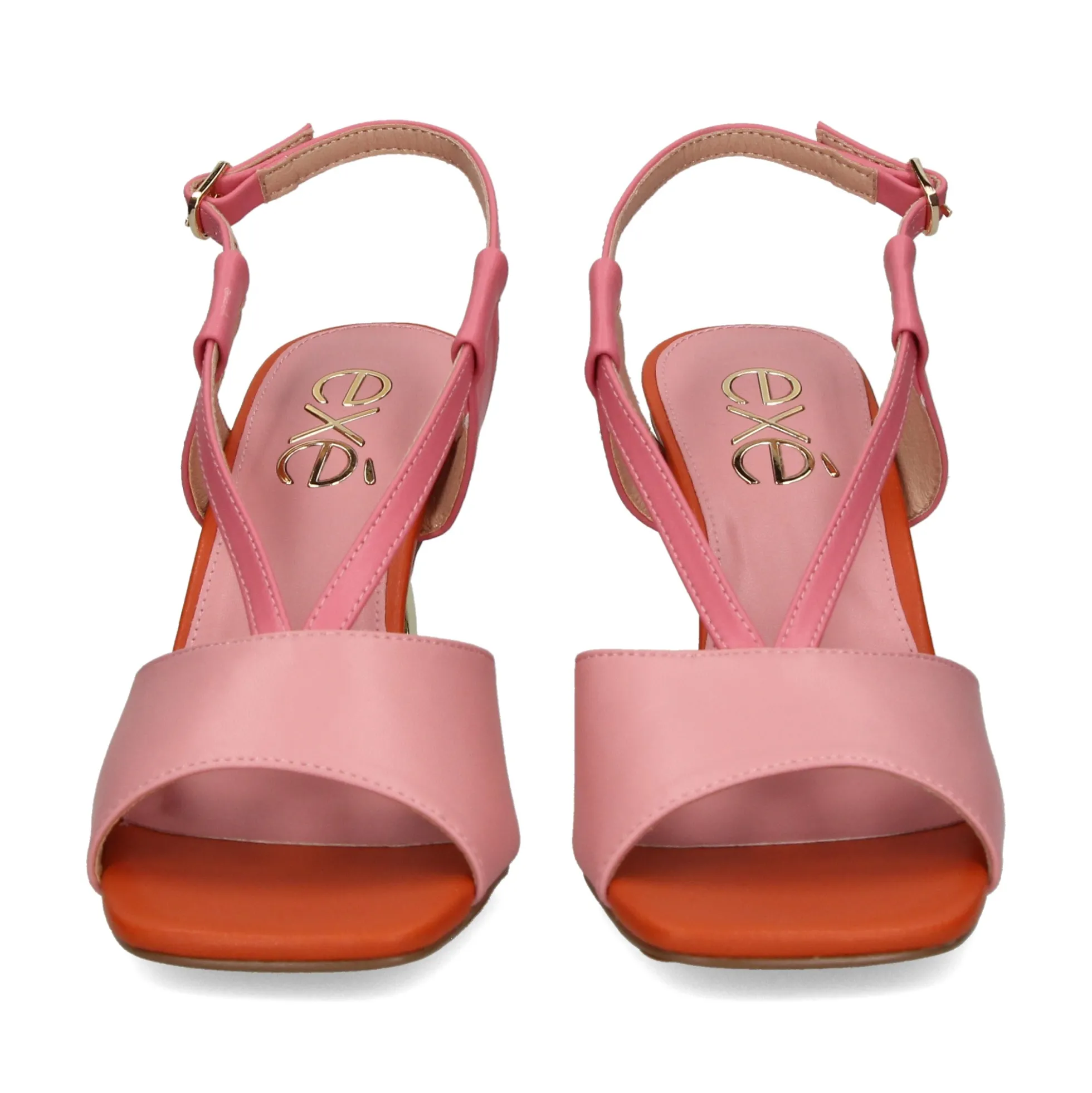 EXE Sandalias con tacón de Mujer LILIAN-164 ROSA