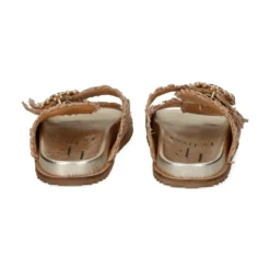 EXE Sandalias planas de Mujer VICKY-271 ORO