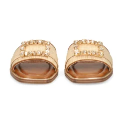 EXE Sandalias planas de Mujer DORETA-488 BEIGE