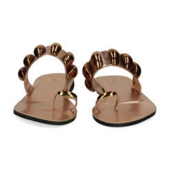 EXE Sandalias planas de Mujer NS-601 BRONCE