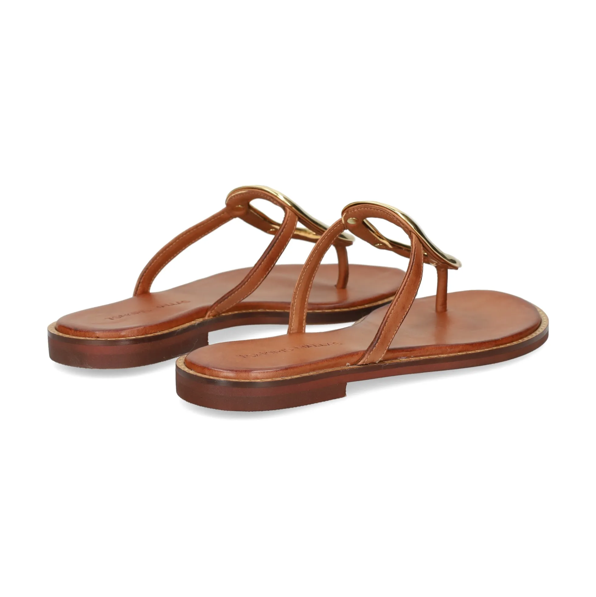 EXE Sandalias planas de Mujer 517 CHIOS TAN