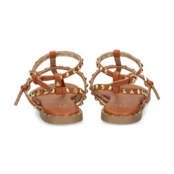 EXE Sandalias planas de Mujer VF239-82 TAN