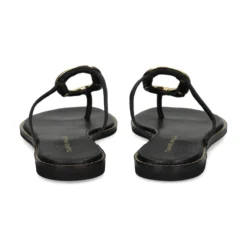EXE Sandalias planas de Mujer 517 CHIOS NEGRO