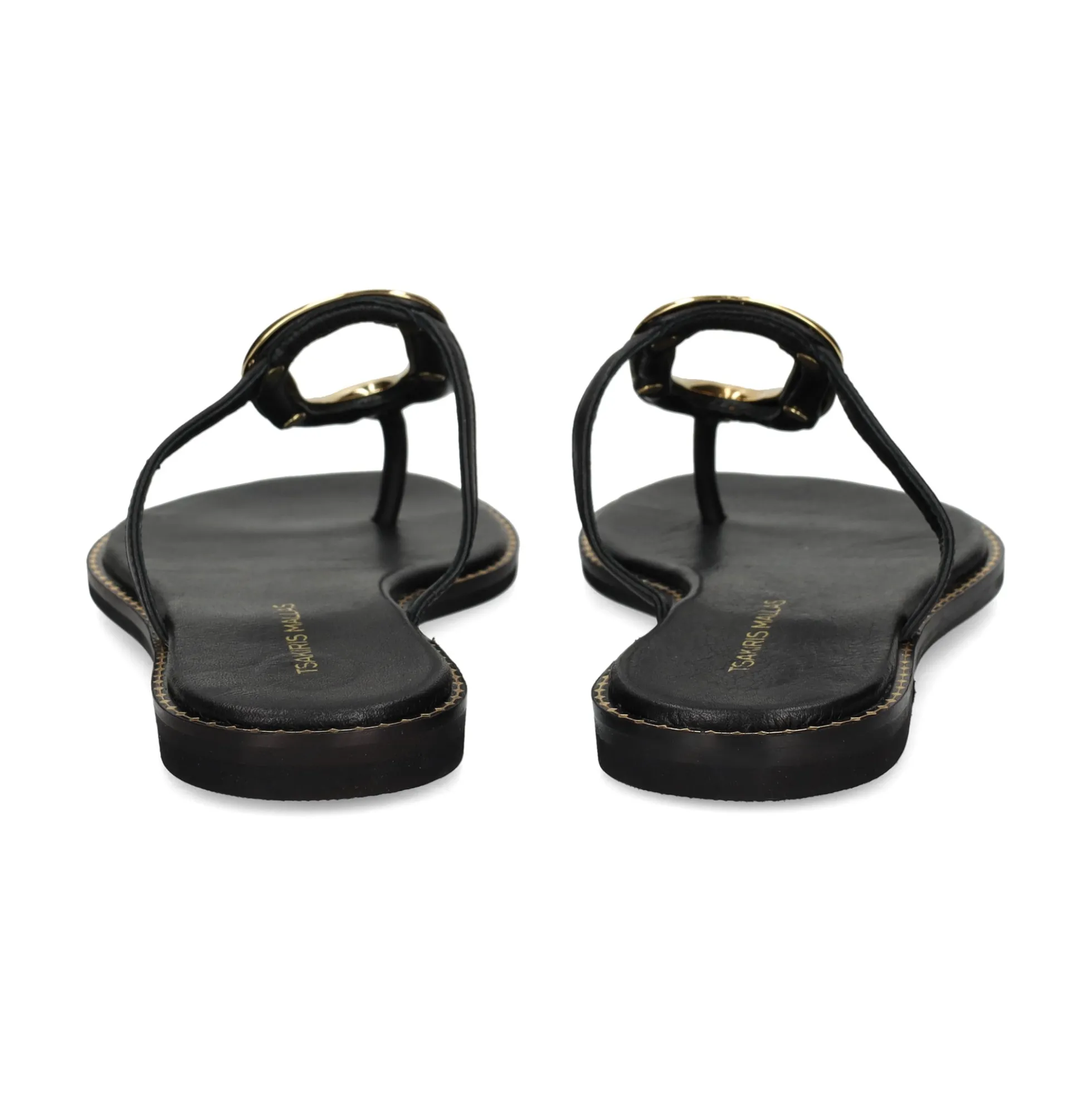 EXE Sandalias planas de Mujer 517 CHIOS NEGRO