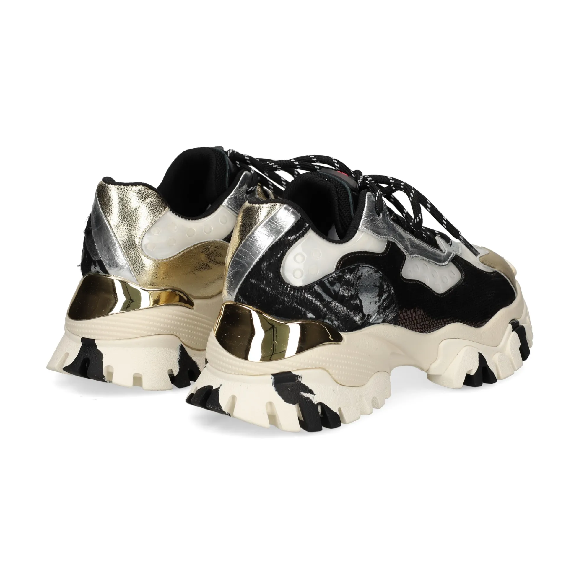 EXE Zapatillas de Mujer 3925-18 BLACK GOLD