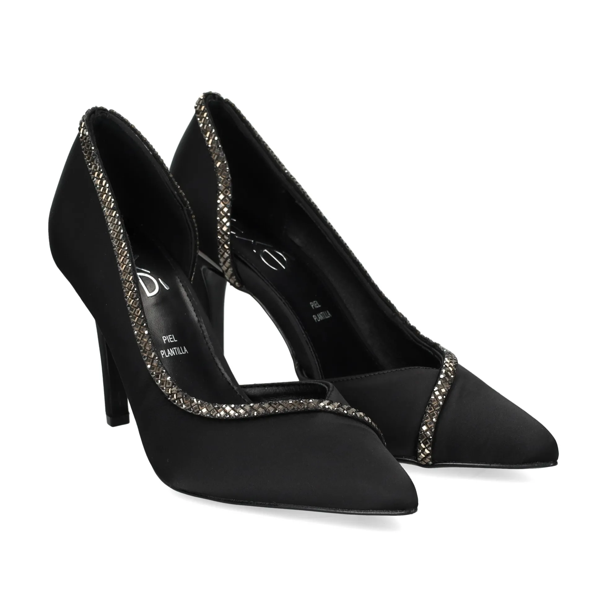 EXE Zapatos de salón BONITA-350 NEGRO