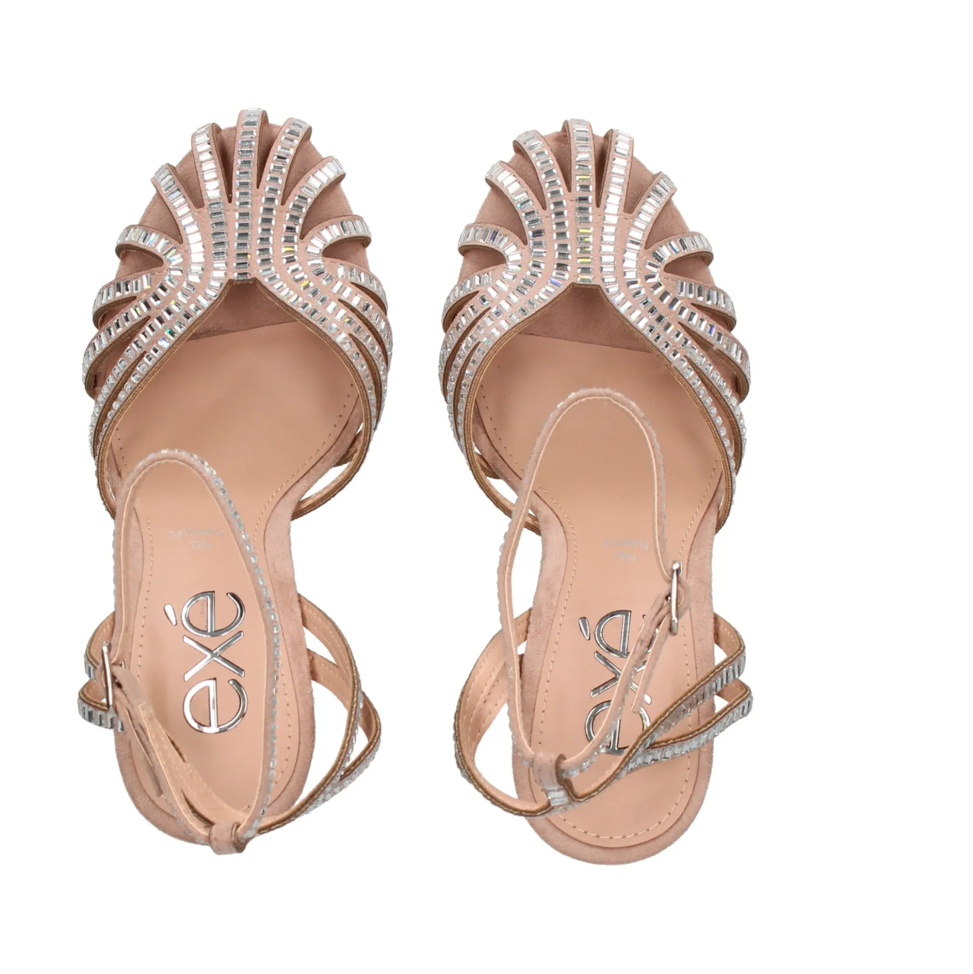 EXE Zapatos de tacón alto REBECA-307 BEIGE