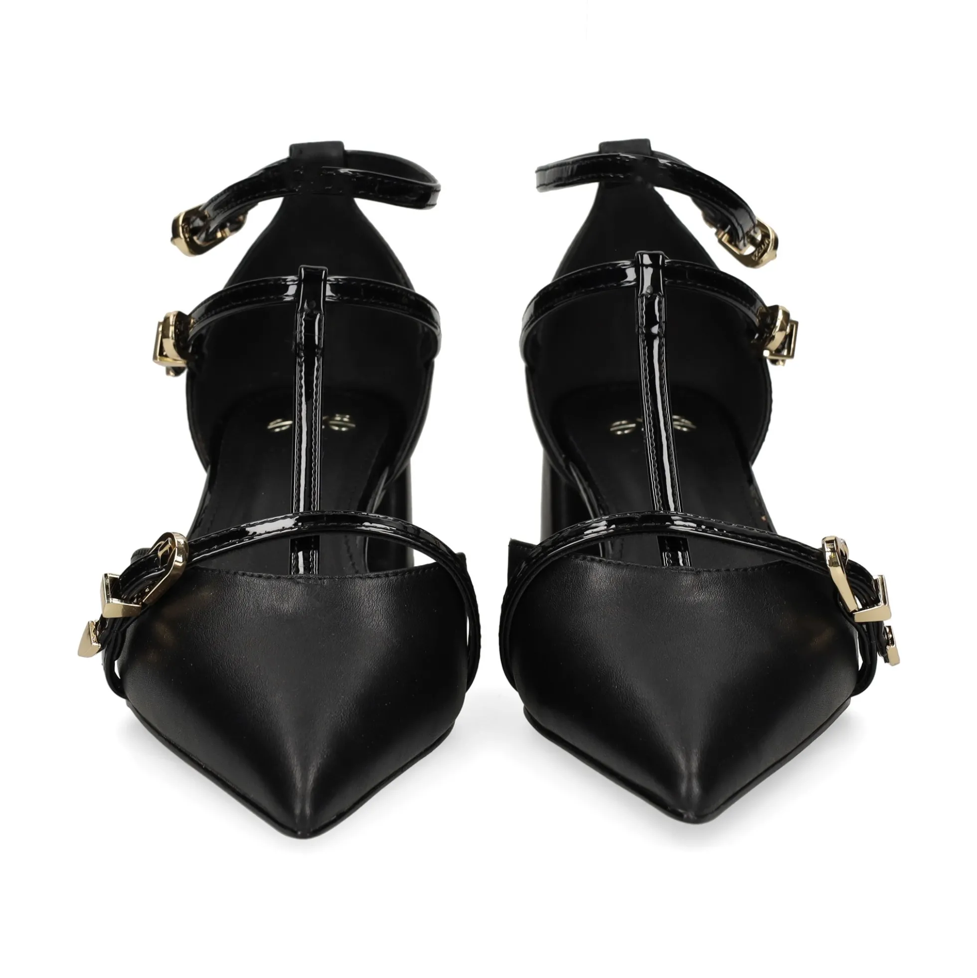 EXE Zapatos de tacón bajo GRACE-630 NEGRO