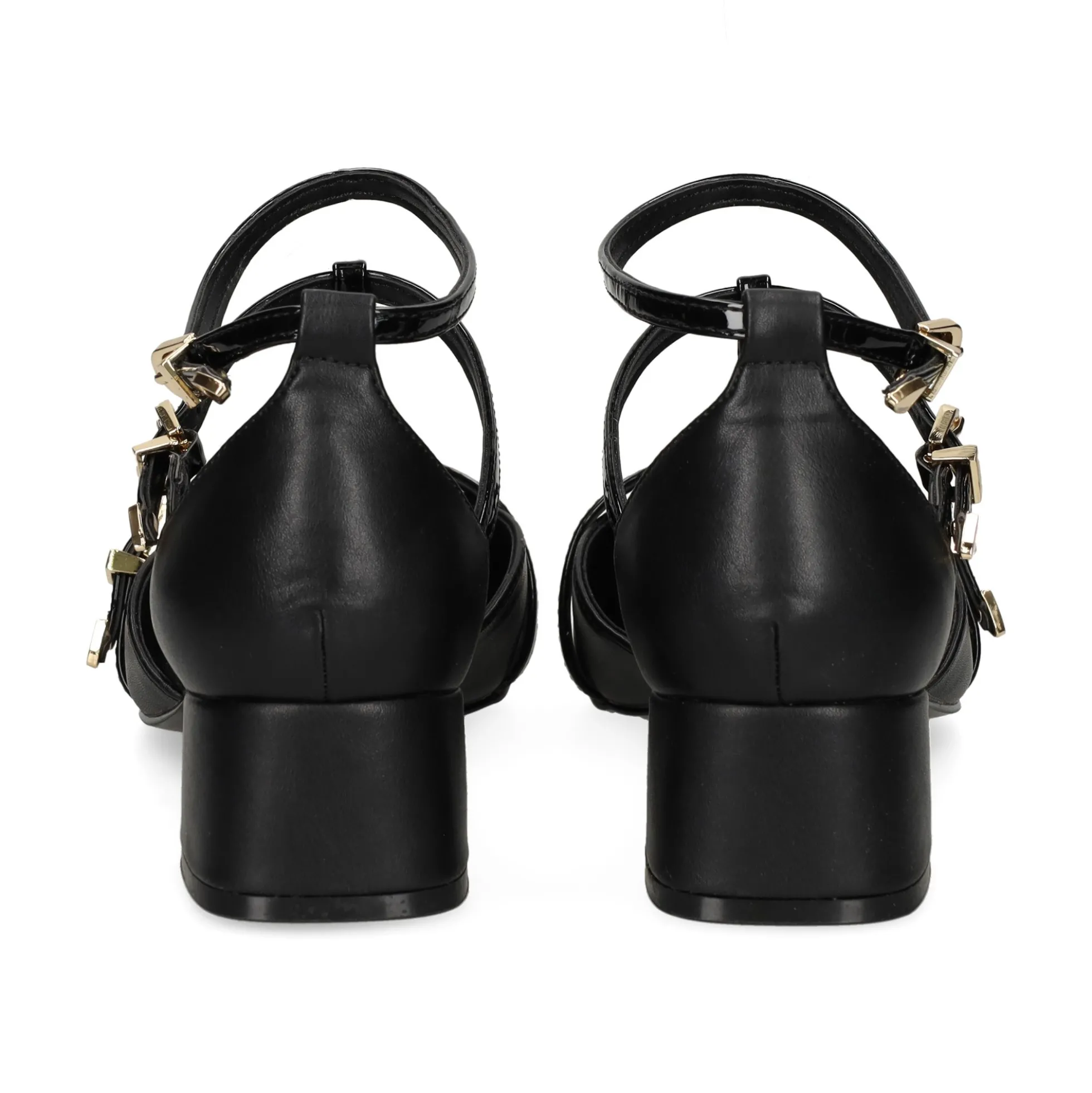 EXE Zapatos de tacón bajo GRACE-630 NEGRO