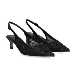 EXE Zapatos de tacón bajo IRIS-222 NEGRO