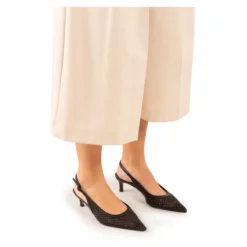 EXE Zapatos de tacón bajo IRIS-222 NEGRO