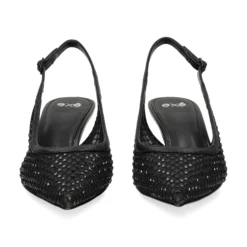 EXE Zapatos de tacón bajo IRIS-222 NEGRO