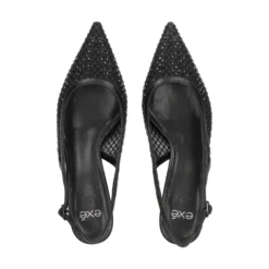 EXE Zapatos de tacón bajo IRIS-222 NEGRO